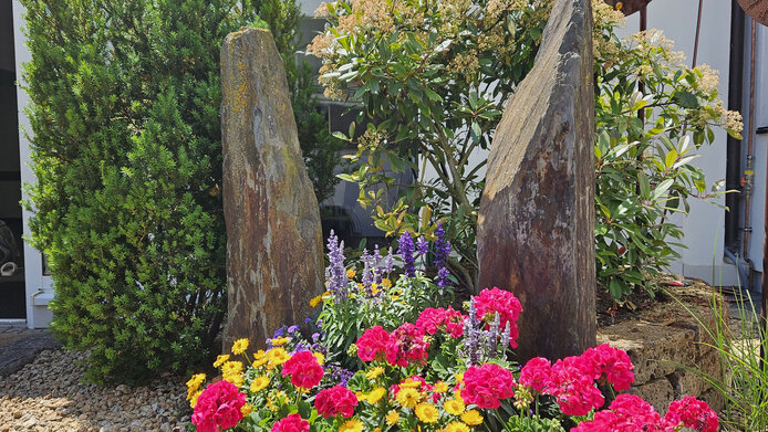 Biergarten im Hotel Gasthof Rössle in Senden bei Ulm