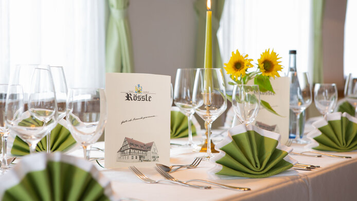 Zehntstube im Hotel Gasthof Rössle in Senden bei Ulm