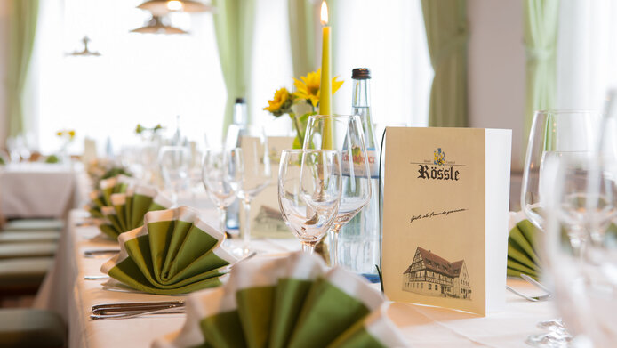 Zehntstube im Hotel Gasthof Rössle in Senden bei Ulm