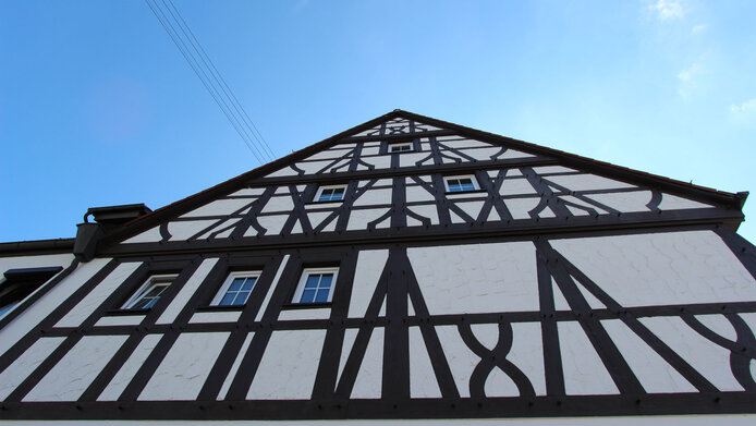 Hausansicht Ostgiebel vom Hotel Gasthof Rössle in Senden bei Ulm